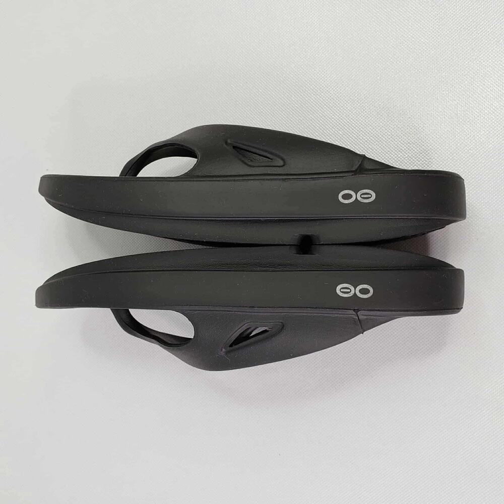 OOFOS Original Recovery Comfort Thong Flip Flop Sandal Black Women 7 Men 5 - Picture 7 of 9